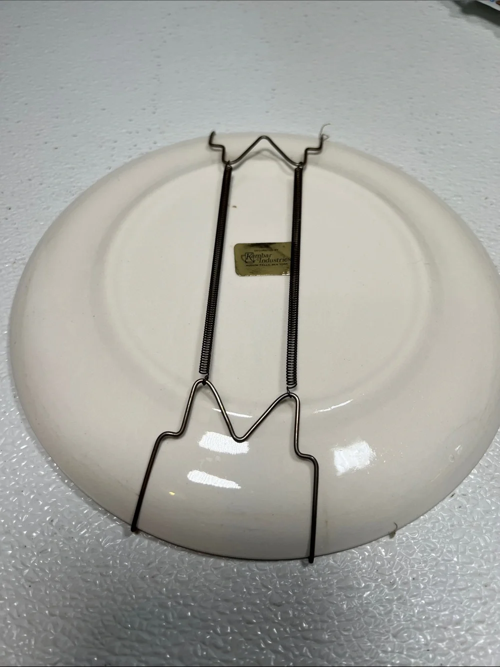Vintage Ocean City N.J. Decorative Wall Plate - w/Hanger